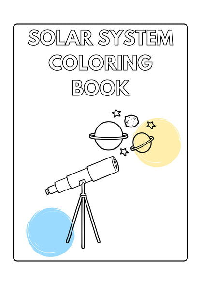 Solar System Coloring Book