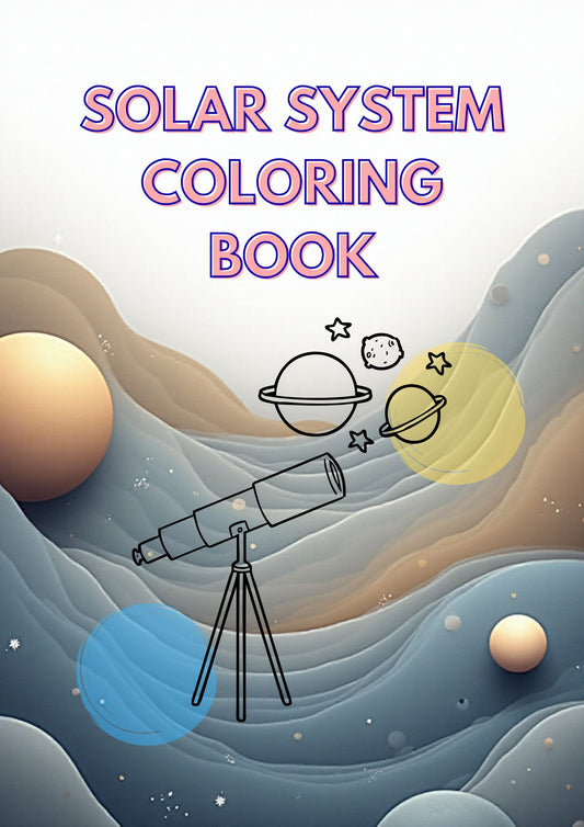 Solar System Coloring Book